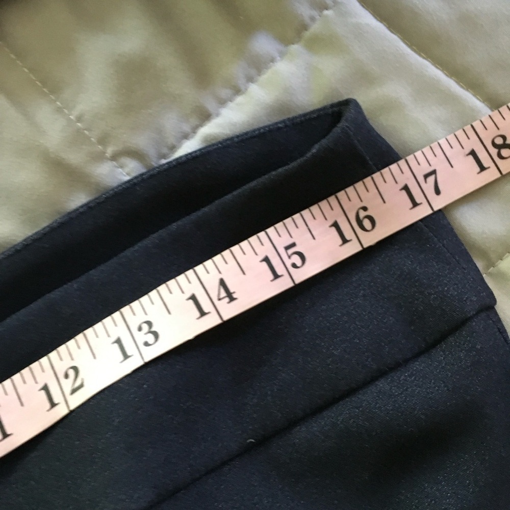 Jessica Riley Black High Waist Slim Cropped Pants Large - Picture 5 of 10